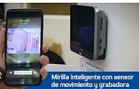 Mirilla con sensor de movimiento